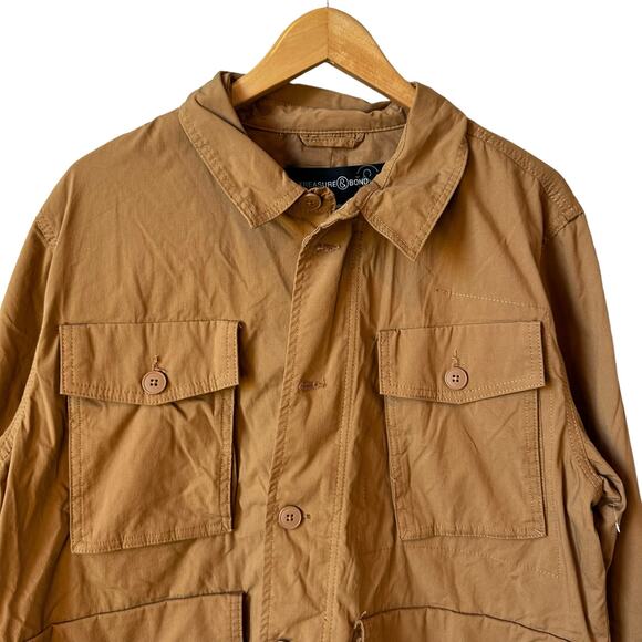 Treasure & Bond Nordstrom New Men's Surplus Field Jacket Tan Size Large Casual - Picture 4 of 9